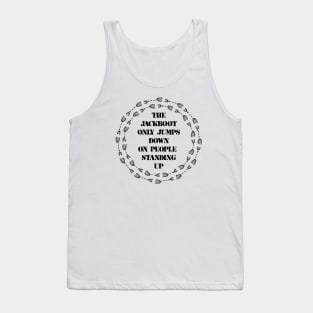 Jackboot Jump (Hozier) Lyric Art Tank Top